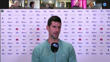 Djokovic: "Me veo mejor que otros a?os, necesitaba parar"