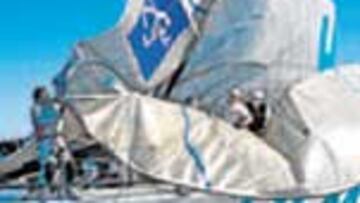 El Siemens rompió el mástil.