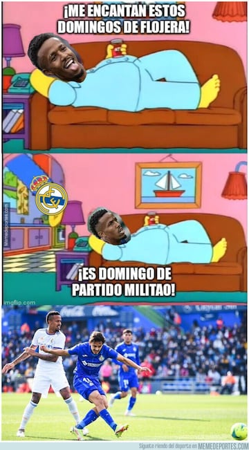 Militao y el Barcelona, protagonistas de los mejores memes de la jornada