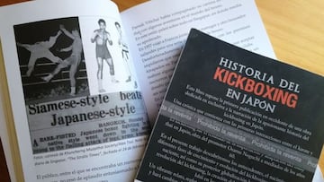 Imagen del libro &#039;Historia del Kickboxing en Jap&oacute;n&#039;.