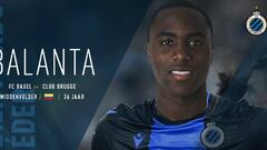 Oficial: Éder Balanta es nuevo jugador del Brujas de Bélgica
