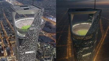 Reports claim the kingdom plans to build a massive World Cup stadium on top of a skyscraper in its NEOM megacity.
