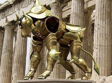 Así son las armaduras de Saint Seiya en la vida real