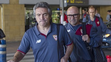 Juanma Lillo, asistente de Sampaoli en el Sevilla.