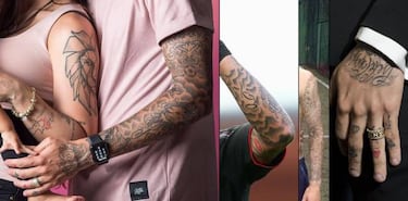 La vida de Coutinho, en el mapa de todos sus tatuajes