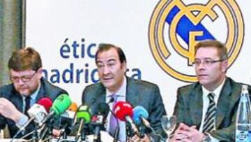 <b>PORTAVOCES. </b>Carlos Llamas, José Sánchez, Eduardo Fernández, Lorenzo Álvarez y Carlos Fernández.