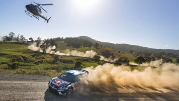 Sebastien Ogier le mete la proa a Andreas Mikkelsen