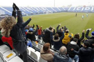 Butarque abre sus puertas a la afición pepinera