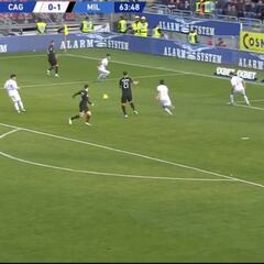 Lo ansiaba toda Italia y no ha defraudado ni el primer gol de Ibra con el Milán... ni su celebración
