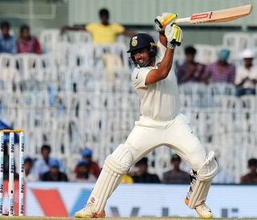 Nair smashes triple century as India rack up record test score