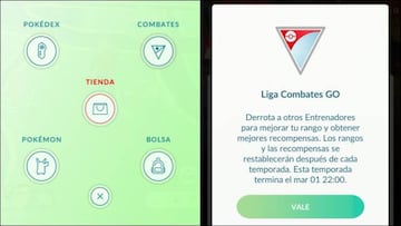 Pokémon GO — Liga Combates GO | Solo disponible para nivel 40 en el momento de publicación de este artículo