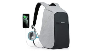 Estos morrales tienen bolsillos antirrobo, son impermeables e ideales para portátiles