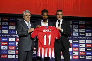 Lemar, 70M€, 22 Mónaco. Ha sido incapaz de quitarse el cartel de fichaje más caro de la historia del Atleti. Comenzó sobresaliente, pero desapareció. Se espera mucho de él.