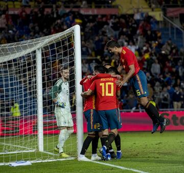 1-0. Brais celebró el primer gol.