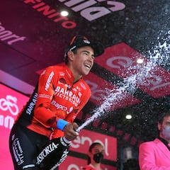 Santiago Buitrago le da el triunfo 32 a Colombia en el Giro de Italia