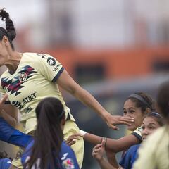 América y Cruz Azul empatan en la jornada 18 en Liga MX Femenil