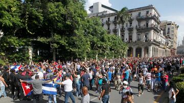 President Biden states his public support for the Cuban protests driven by a desire for democracy. However, the US embargo has driven much of the social unrest.