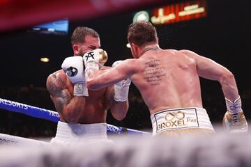 El color de la pelea entre 'Canelo' Álvarez y Caleb Plant