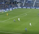 Morales cogiéndole la matrícula a Courtois antes del 1-0: la jugada previa que desnudó al belga...