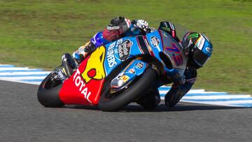Álex Márquez en el test de Jerez de Moto2.