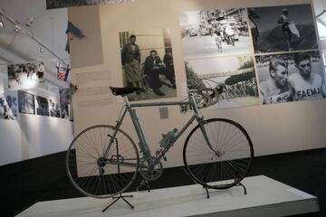 Bicicleta de Fausto Coppi en el museo