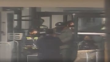 Así fue el tenso momento de la detención de Paul Vásquez en el Aeropuerto de Santiago