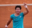 Carla Suárez gana y es finalista en Roma ante Sharapova