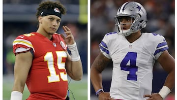 El quarterback de los Chiefs firm&oacute; por 10 a&ntilde;os y 450 millones de d&oacute;lares; &iquest;ahora cu&aacute;nto deben pagarle los Cowboys a Dak?