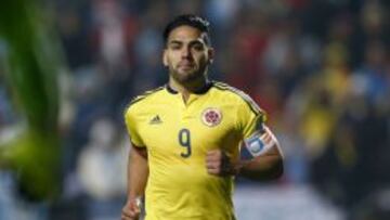 Falcao fue capit&aacute;n en algunos partidos de la Copa Am&eacute;rica.