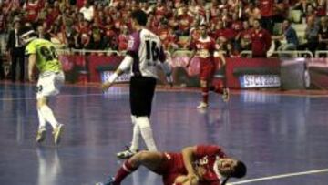 Franklin se pierde por lesión el partido ante el Inter Movistar