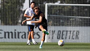 Modric: "Es una alegría tremenda tener a Ancelotti".