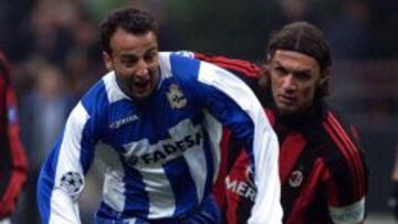 HISTÓRICO. Fran cerró con su gol el 4-0 al Milán.