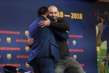 Así se despide Mascherano del barcelonismo