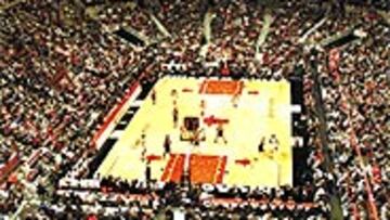 <b>CHICAGO.</B> Este es el United Center, la casa de los Bulls.