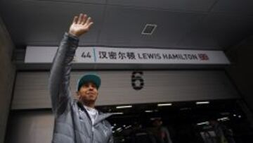 Lewis Hamilton, de momento, el m&aacute;s r&aacute;pido.