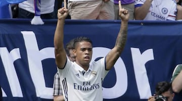 Mariano scored a stunning goal against Chelsea in pre-season.