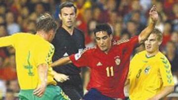 Vicente volvió a brillar después de su lesión.