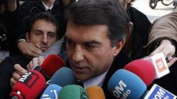 <b>POLÍTICA.</b> Laporta: "Podría meterme en política si buscan un líder y no un martir"