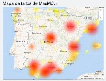 Pepephone, Yoigo y MásMóvil: problemas de conexión en sus servicios