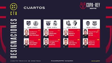 Alberola Rojas pitará el Leganés-R. Madrid; Ortiz Arias, el Valencia-Barça