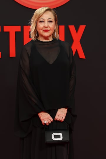 Carmen Machi durante la fiesta que organiza Netflix para celebrar el 10º aniversario de su llegada a España.
