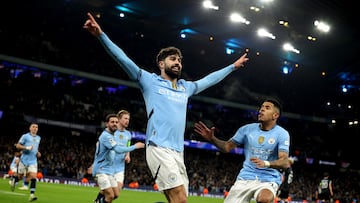 Manchester City came back to beat Brugge in the Champions League.