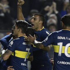 Boca, en octavos con aporte goleador de Cardona y Fabra