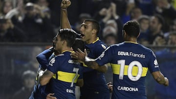 Boca, en octavos con aporte goleador de Cardona y Fabra