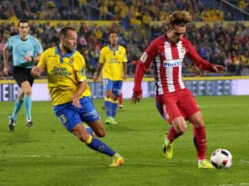 Antoine Griezmann y Dani Castellano.