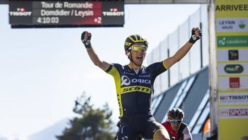 Etapa y liderato de Simon Yates en el Tour de Romandía