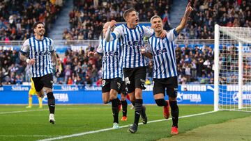 Primer gol del Alavés