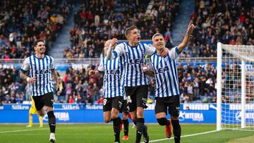 Primer gol del Alavés