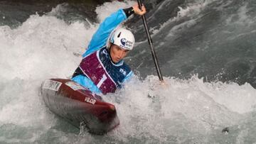 Maialen Chourraut, Miquel Trav¨¦ y Joan Crespo, semifinalistas