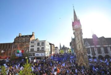 La fiesta del Leicester continúa